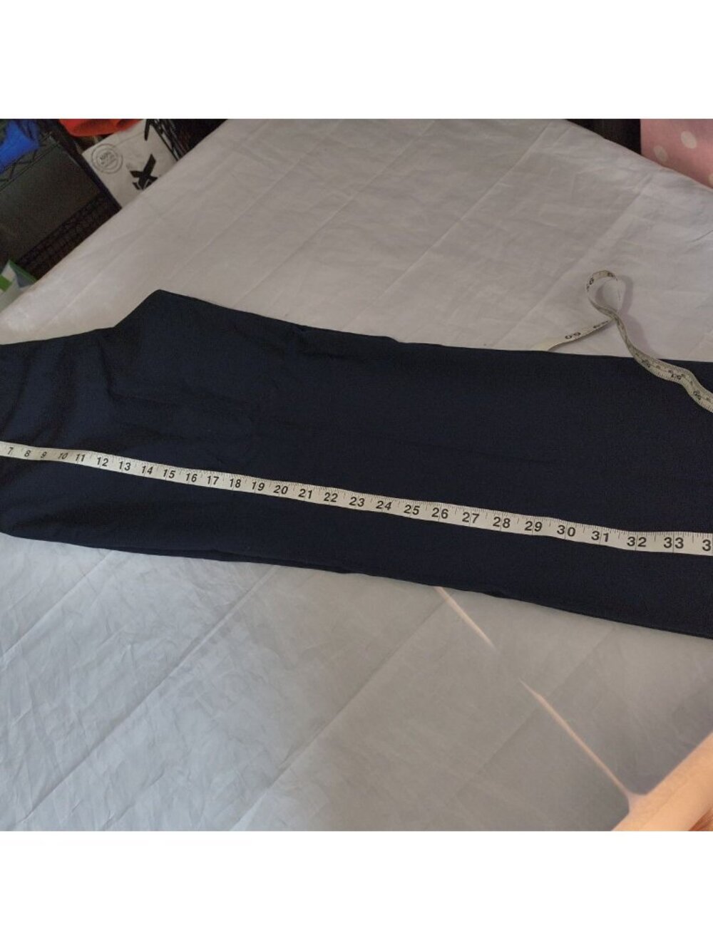 Pendleton Women's Size 6 Navy Blue Wool Blend Straight Leg Dress Pants - Picture 13 of 15